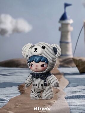 Hirono Freedom Island plushie. New In Sealed box. Authentic by Popmart. Adorable